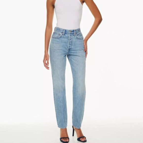 Denim Forum Denim - Denim Forum Aritzia The 90's Boyfriend High Loose Jean Size 29 by 30"
